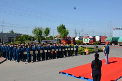 练为战|乐天使下属山东乐天使药业开展第十届消防运动会