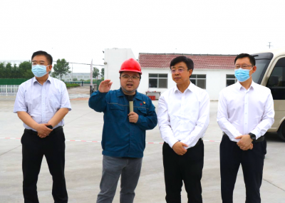 潍坊市委书记刘运一行莅临乐天使下属山东乐天使药业调研指导